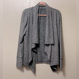 Nike Drapped Yoga Open Front Cardigan
